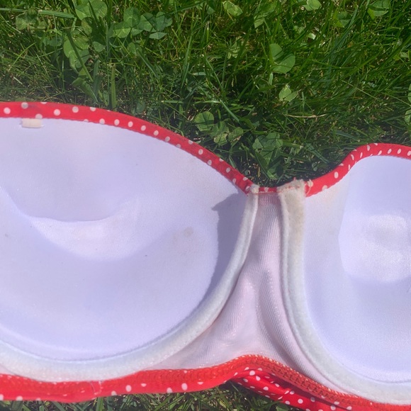 High waist faux denim high rise bikini - Picture 3 of 4